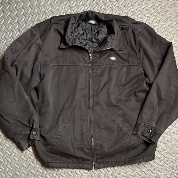 Dickies Men's Black Lightweight Shirt Jacket - Picture 1 of 3